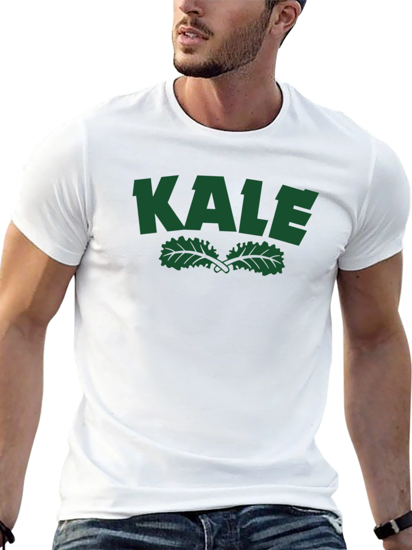 Kale Graphic T-Shirt - Healthy Lifestyle Tee - 13