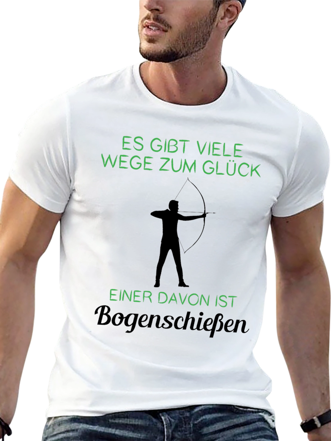 Black Archery Glück T-Shirt view 13