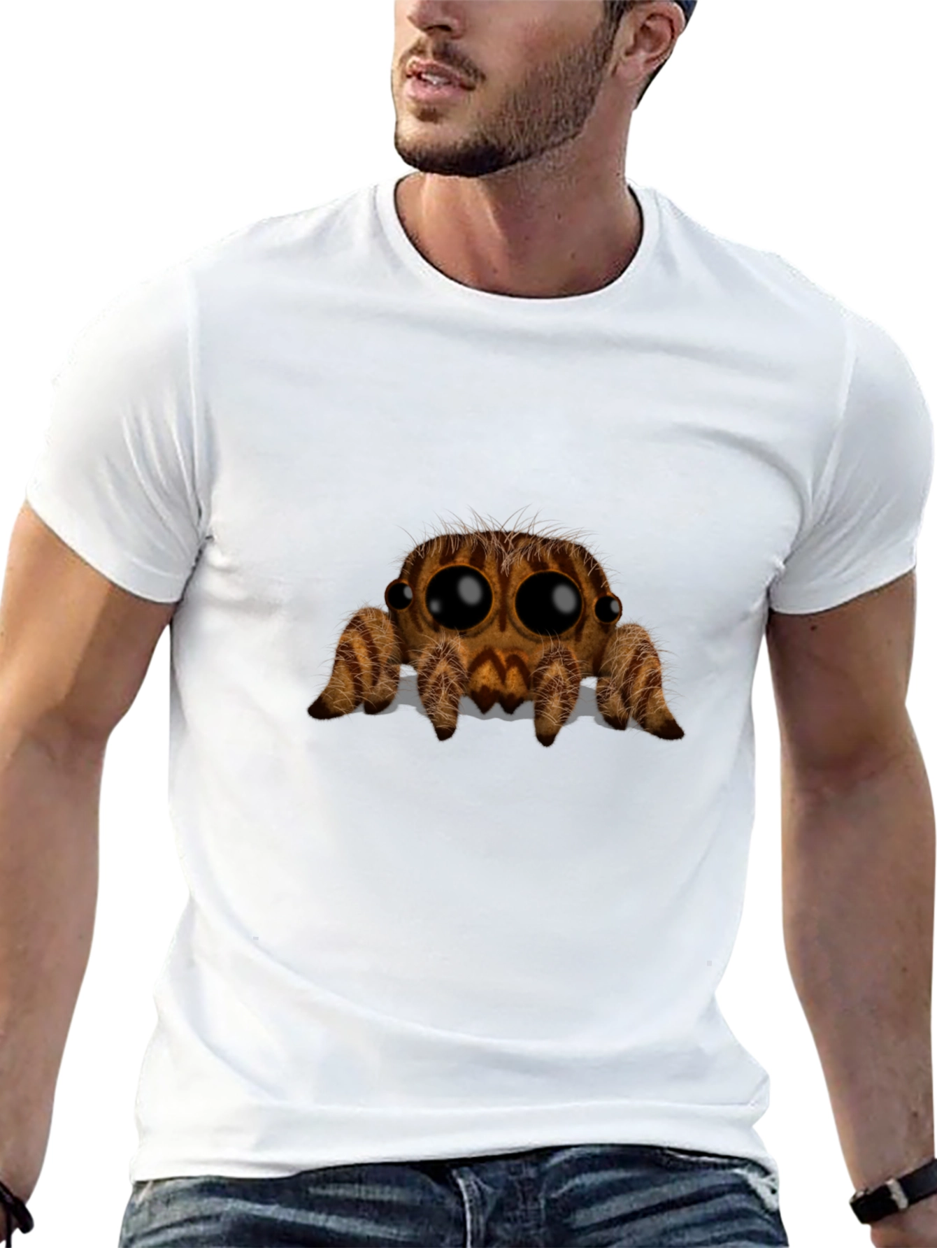 Black Spider Graphic Tee - Creepy Cute T-Shirt view 13