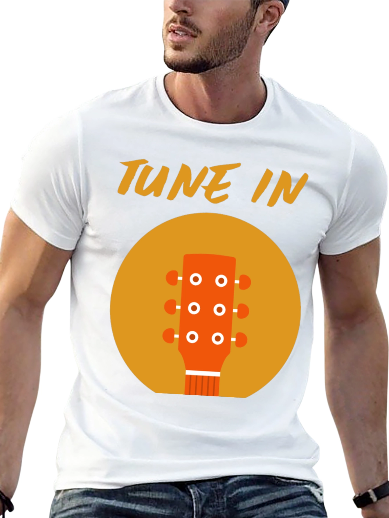 Tune In Guitar Head T-Shirt - 13