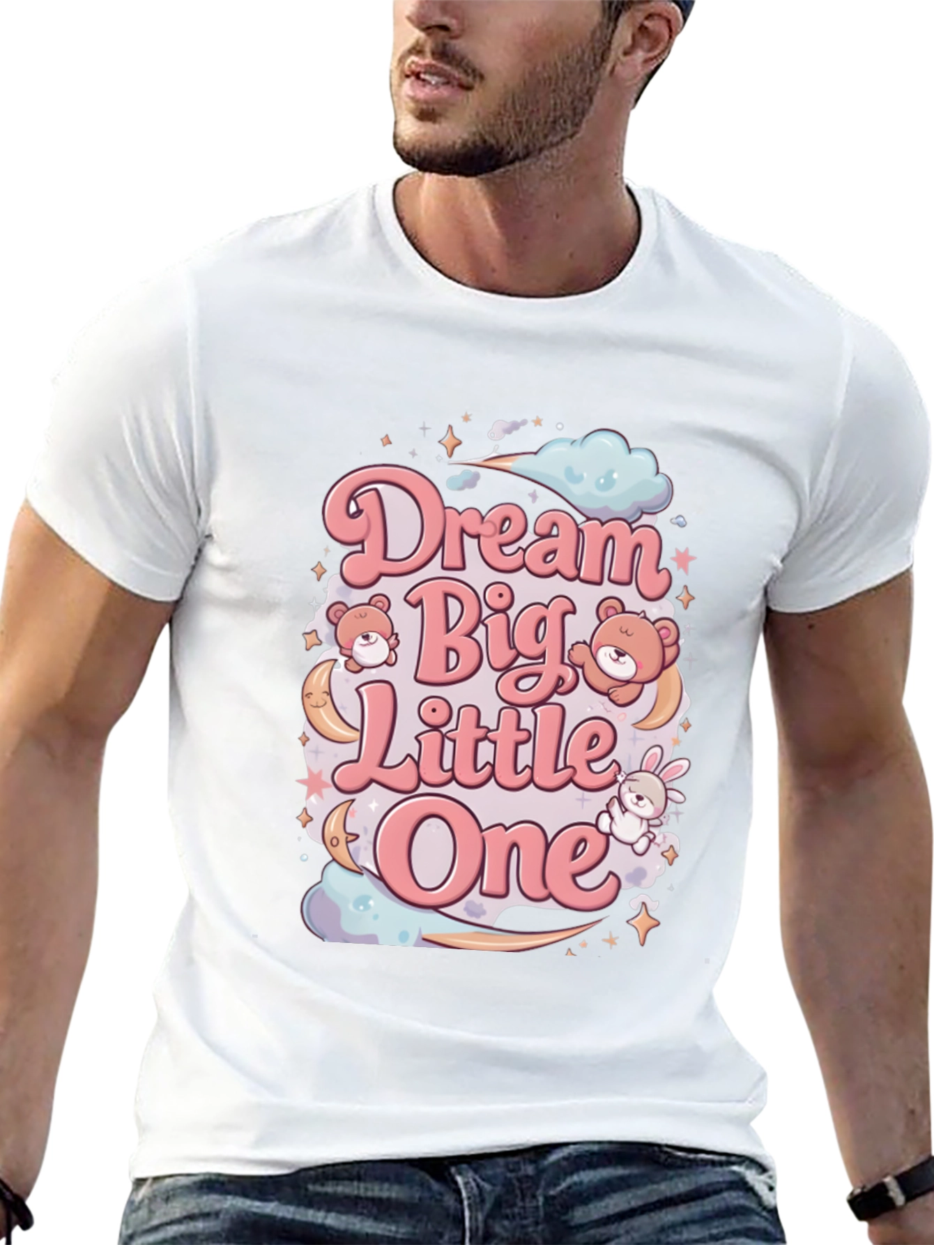 Black Dream Big Little One Graphic Tee view 13