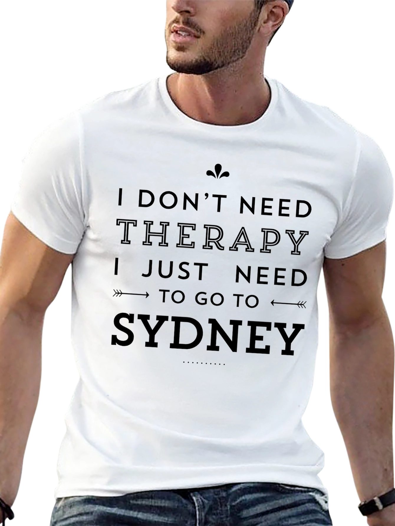 Black Sydney Therapy T-Shirt view 13