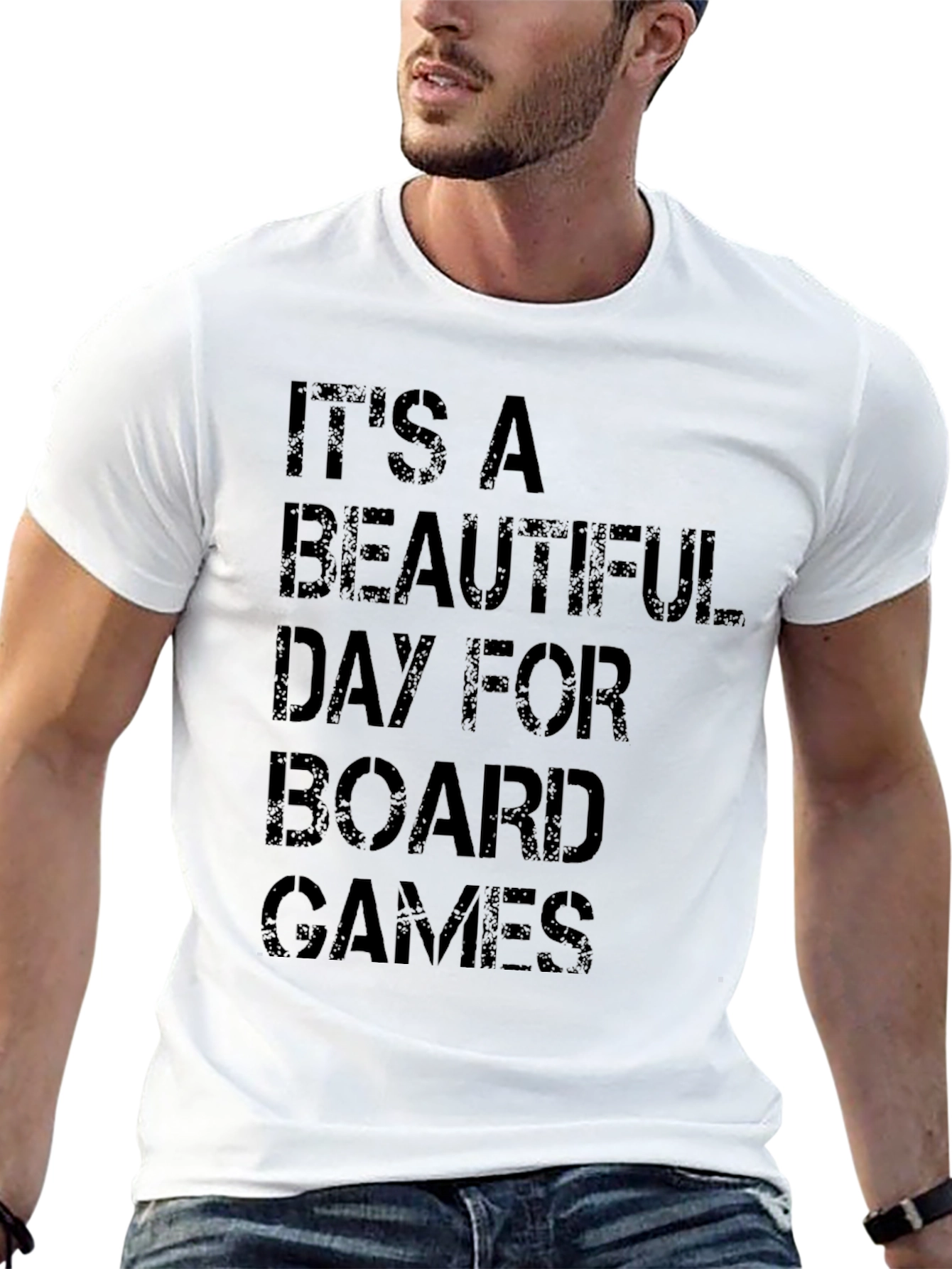Black Board Game T-Shirt - It's A Beautiful Day view 13