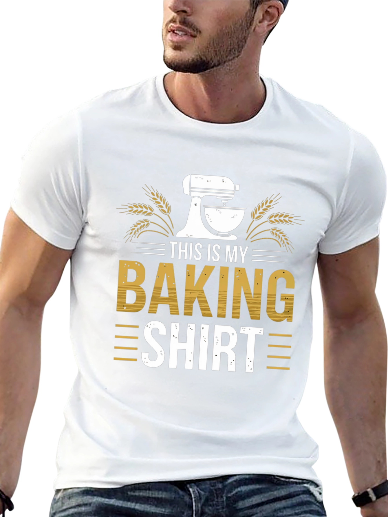 Black This Is My Baking Shirt - Funny Baker T-Shirt view 13
