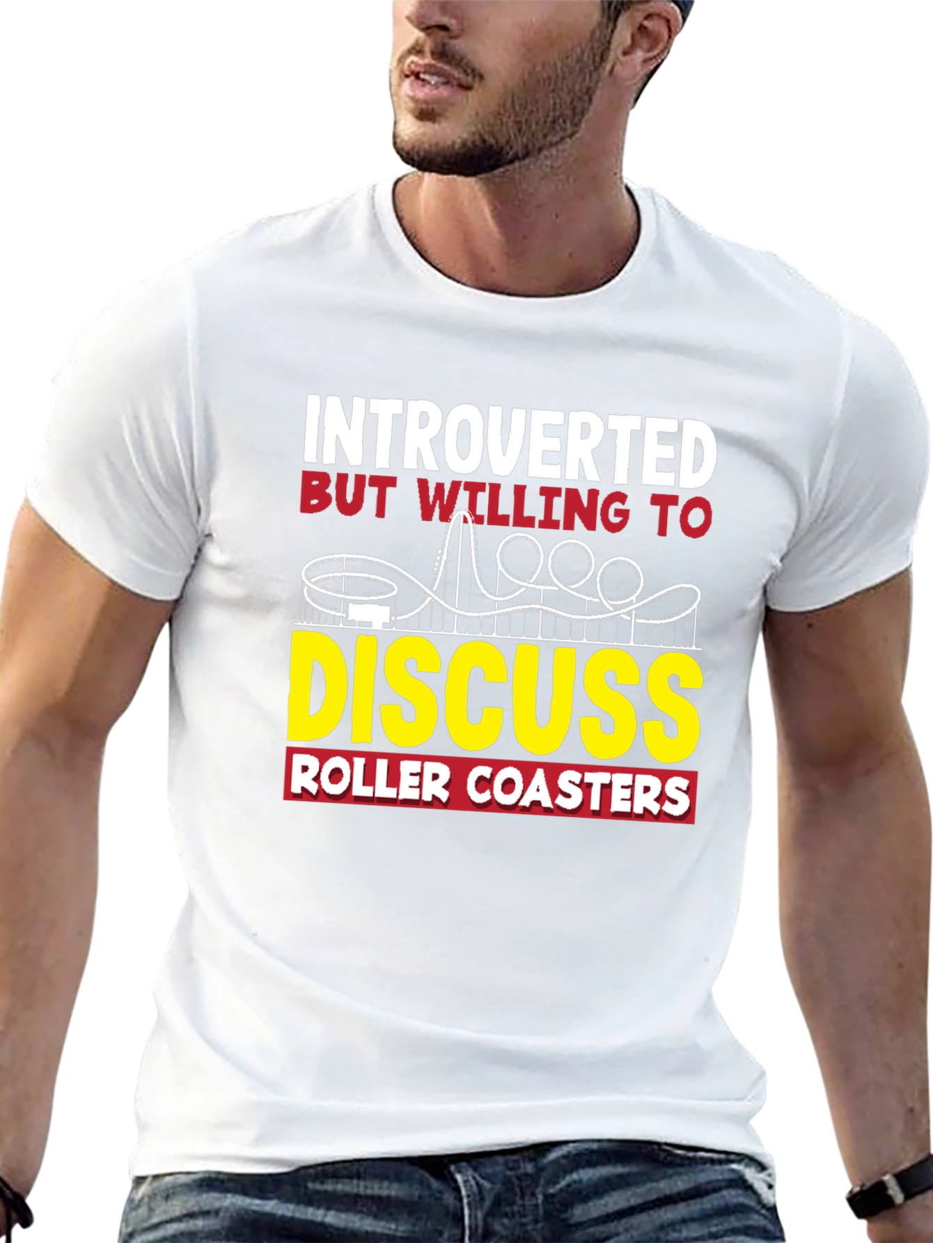 Introverted Roller Coaster Lover T-Shirt - 13