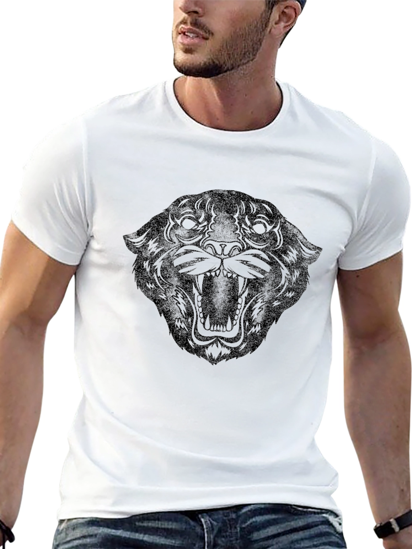 Black Black Panther Graphic Tee - Men's view 13