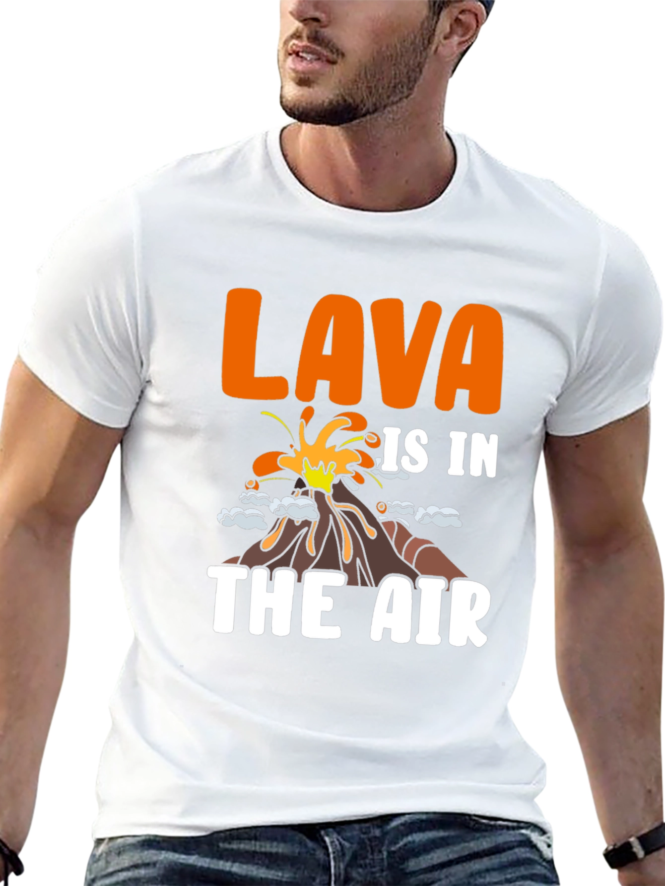 Lava is in the Air Graphic T-Shirt - 13
