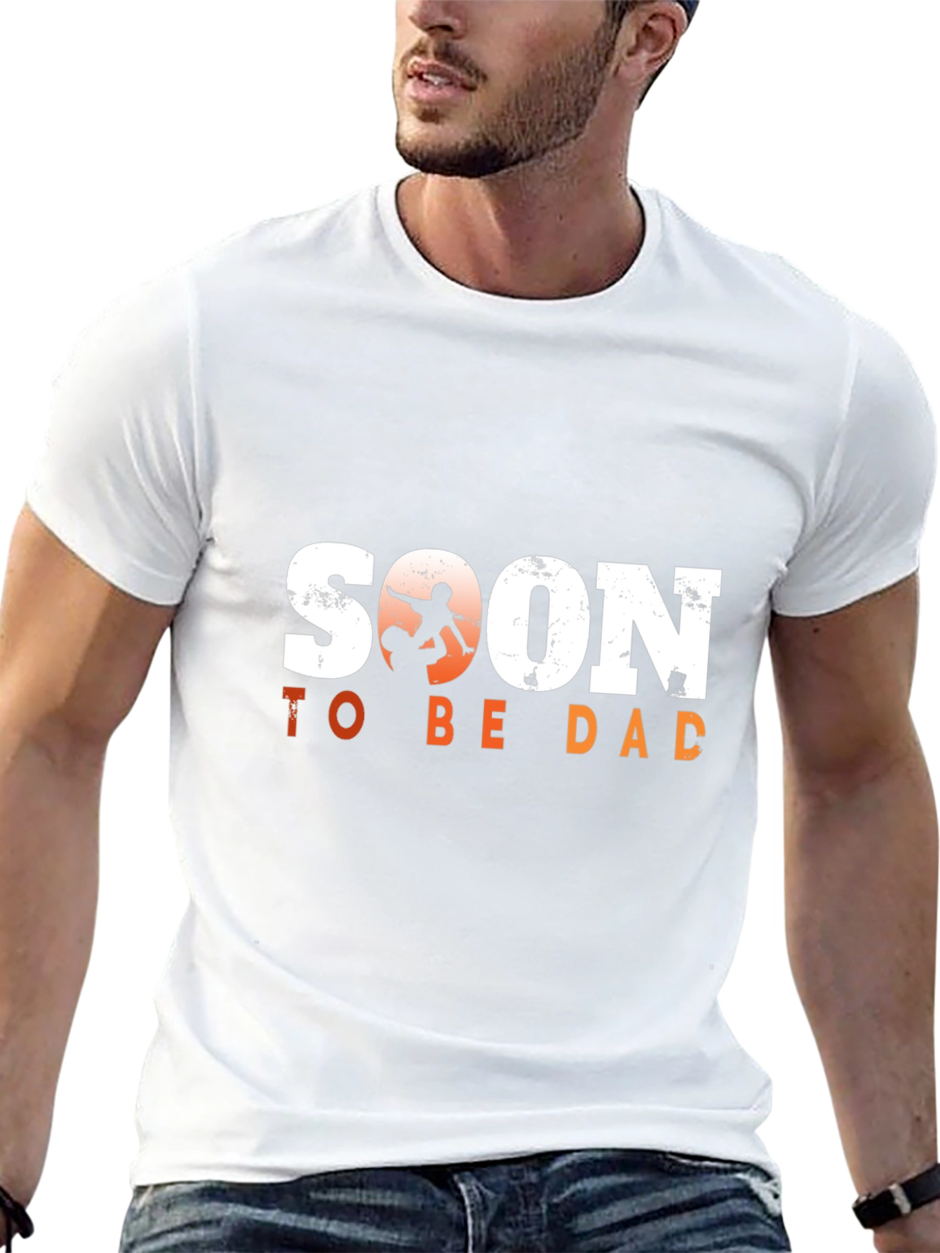 Soon To Be Dad Graphic T-Shirt - Pregnancy Announcement - 13