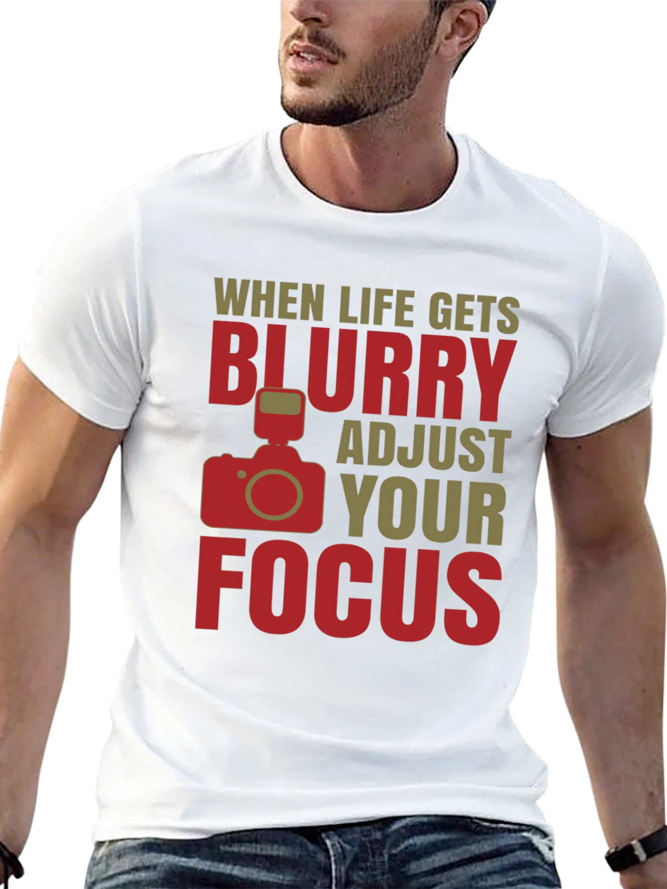Adjust Your Focus T-Shirt - Photographer Gift - 13