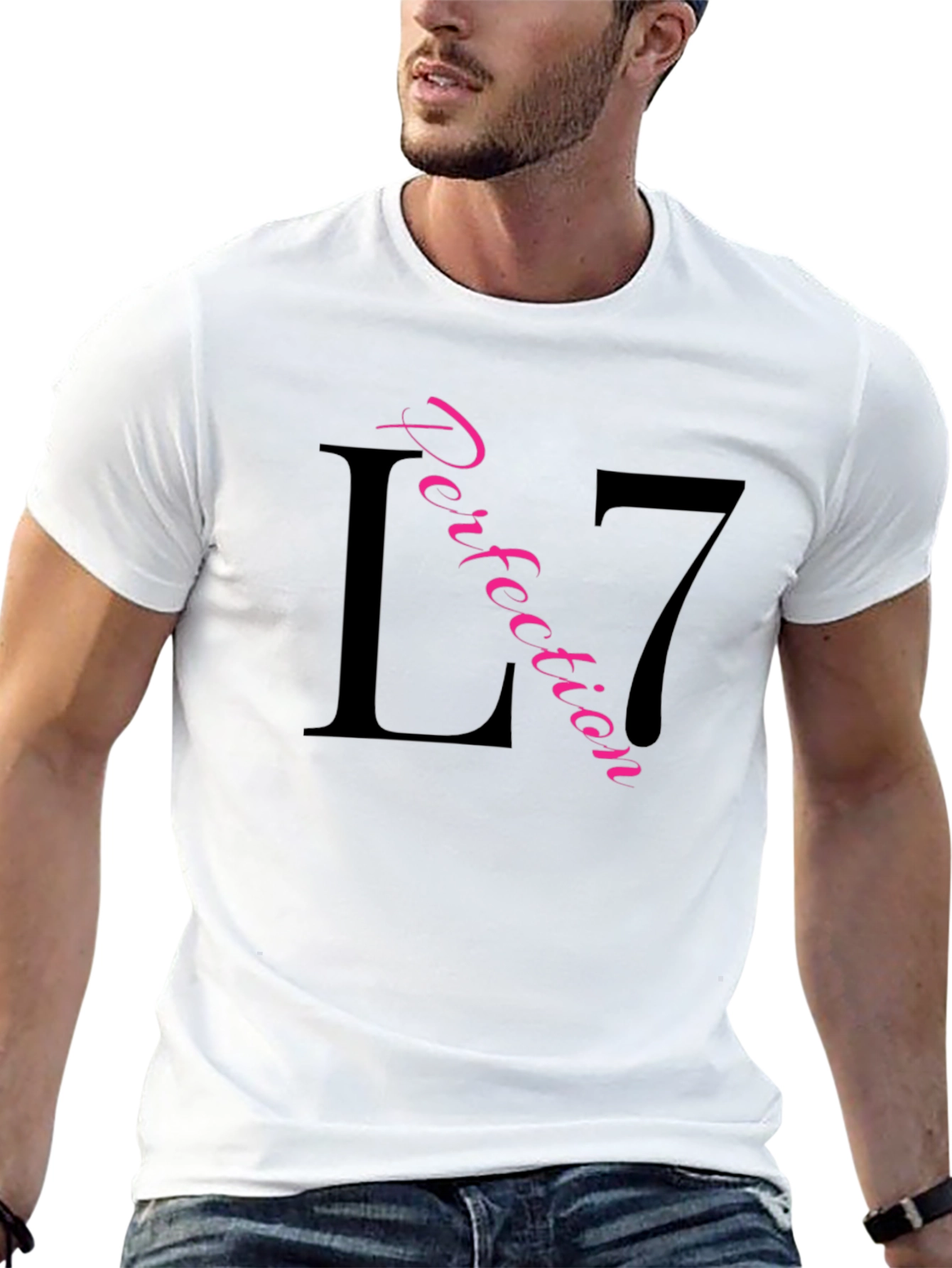 Black L7 Perfection Graphic T-Shirt view 13