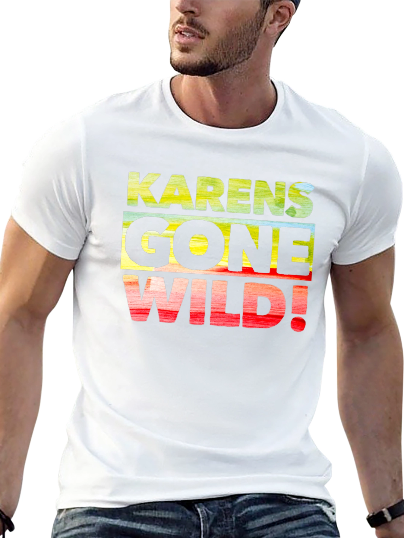Black Karens Gone Wild Black T-Shirt view 13