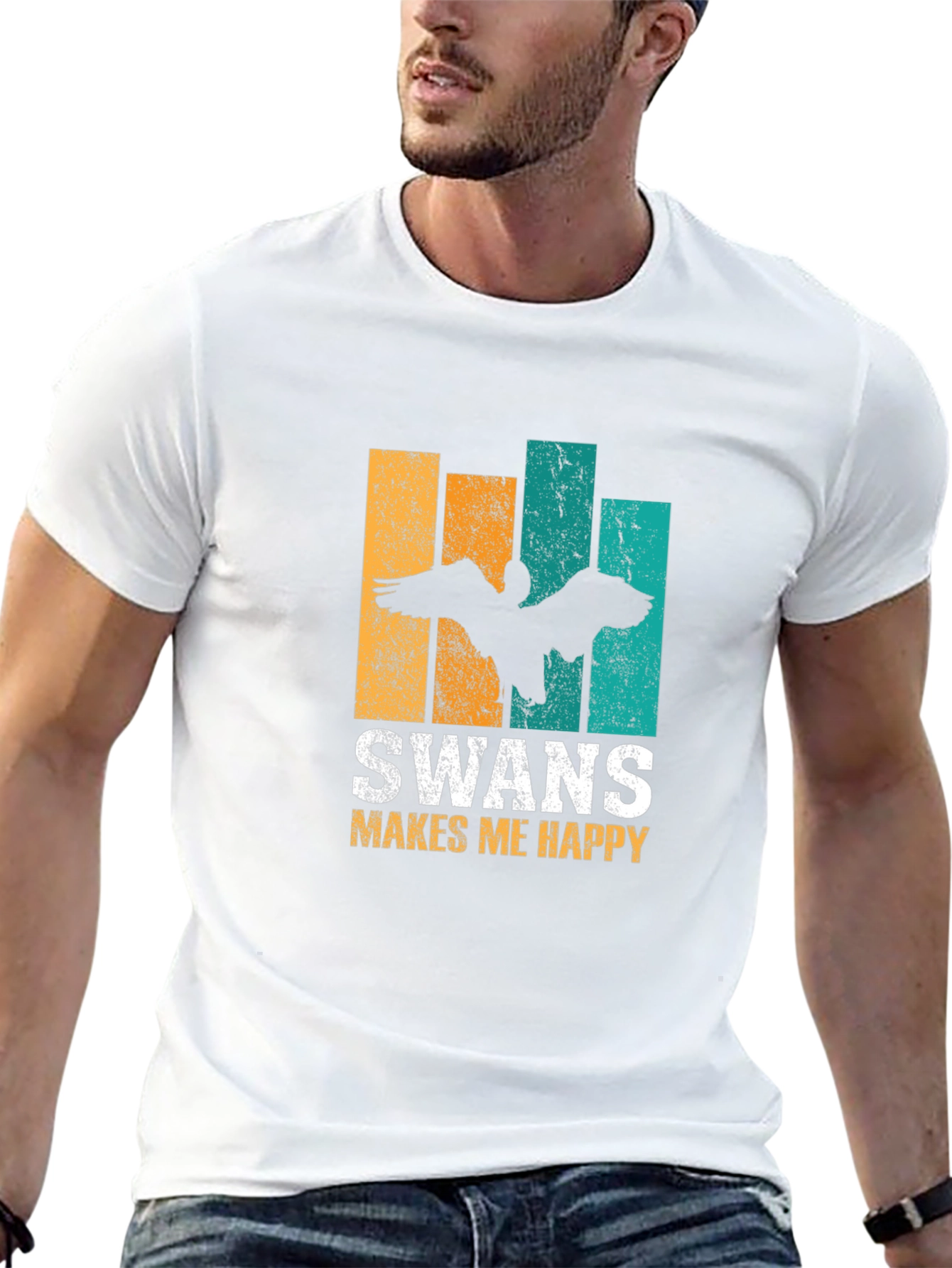 Black Swans Make Me Happy Graphic Tee view 13