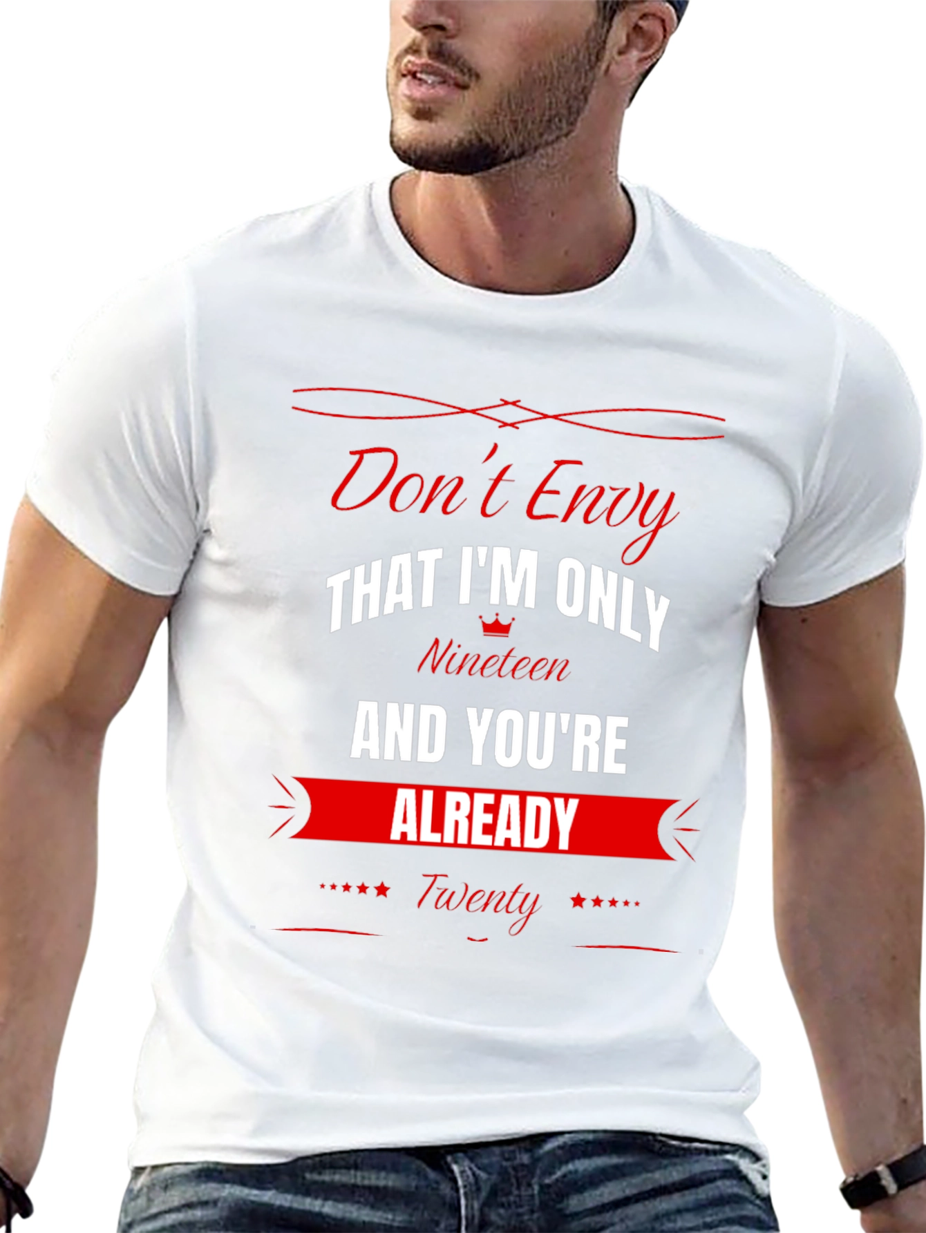 Black Don't Envy Nineteen Twenty T-Shirt view 13