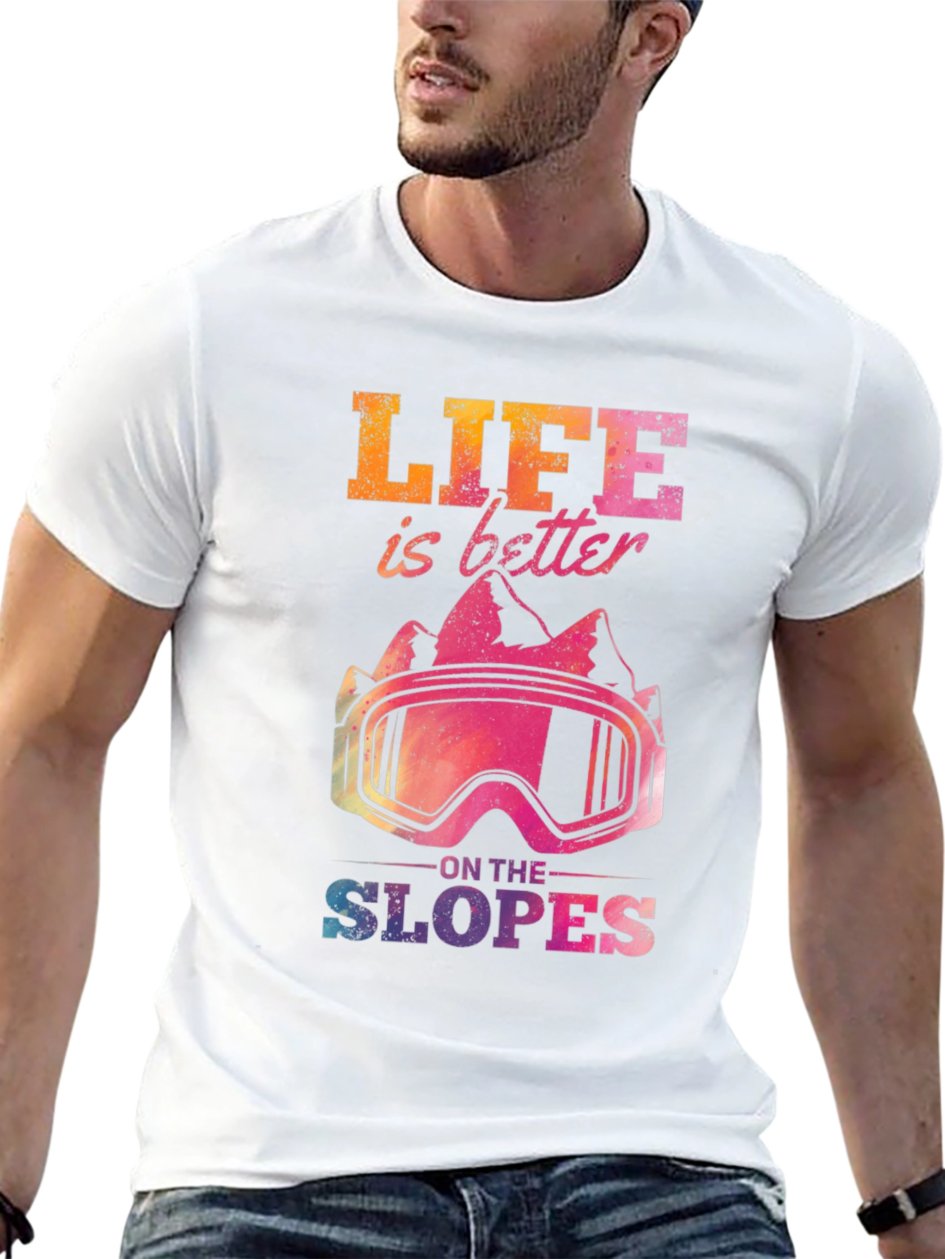 Life Is Better On The Slopes Graphic Tee - 13