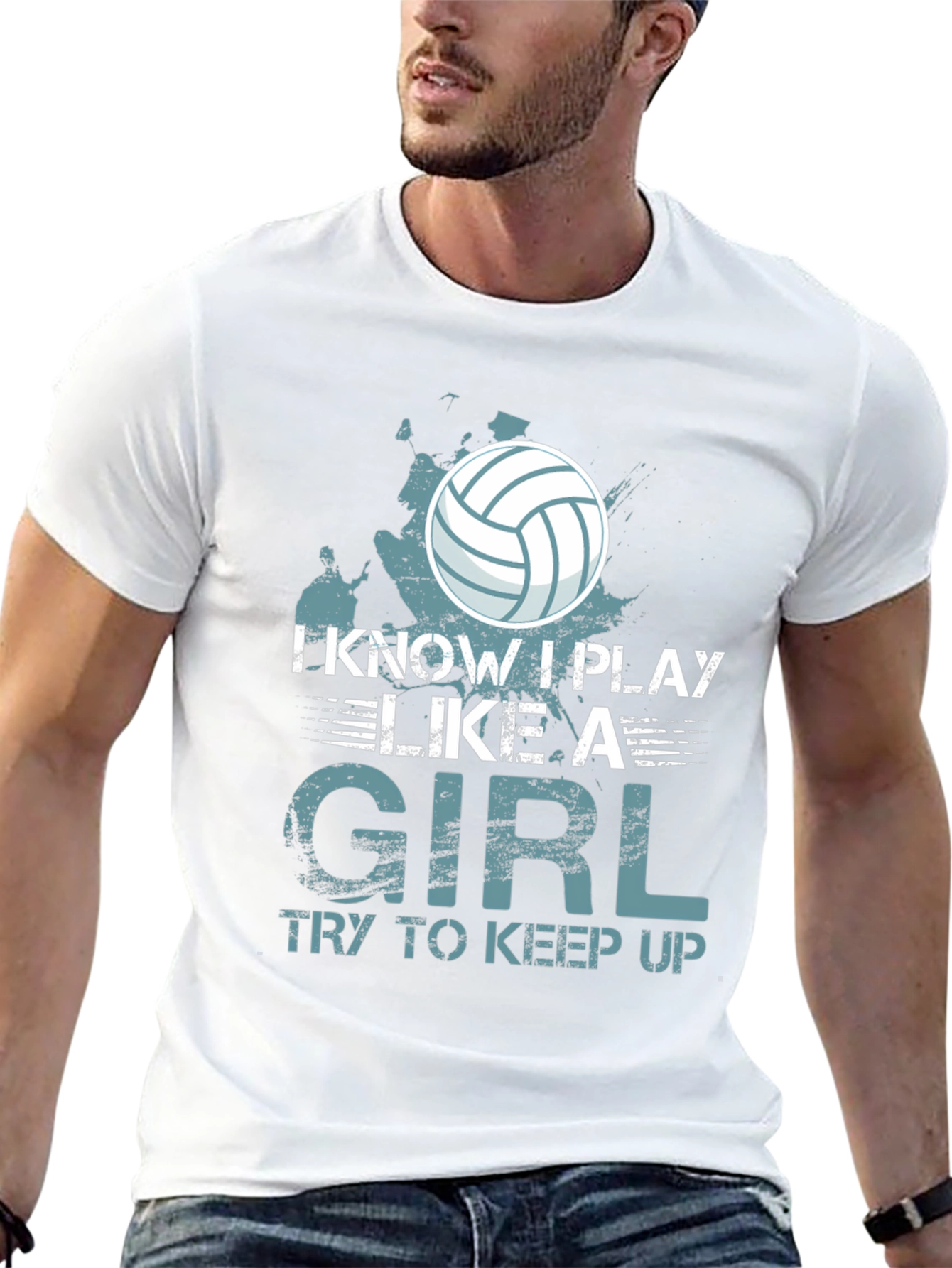 Black I Know I Play Like a Girl T-Shirt view 13