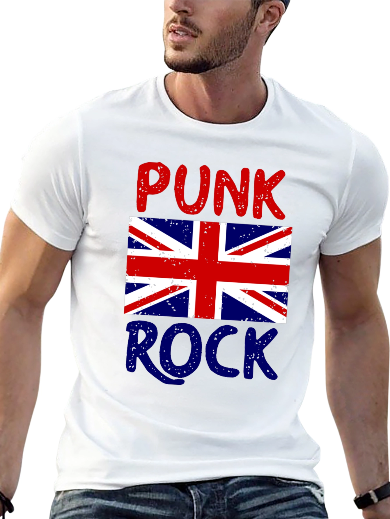 Punk Rock UK Flag T-Shirt - 13