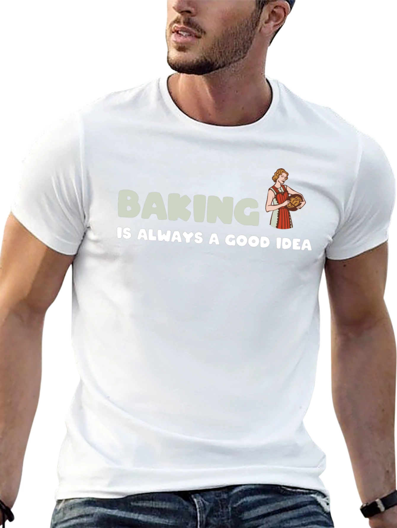 Black Baking is Always a Good Idea T-Shirt view 13