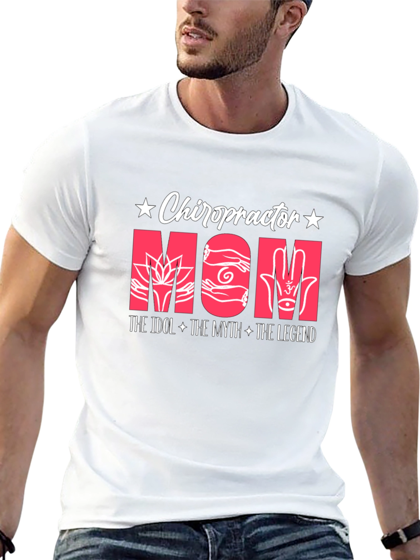 Black Chiropractor Mom T-Shirt: Idol, Myth, Legend view 13