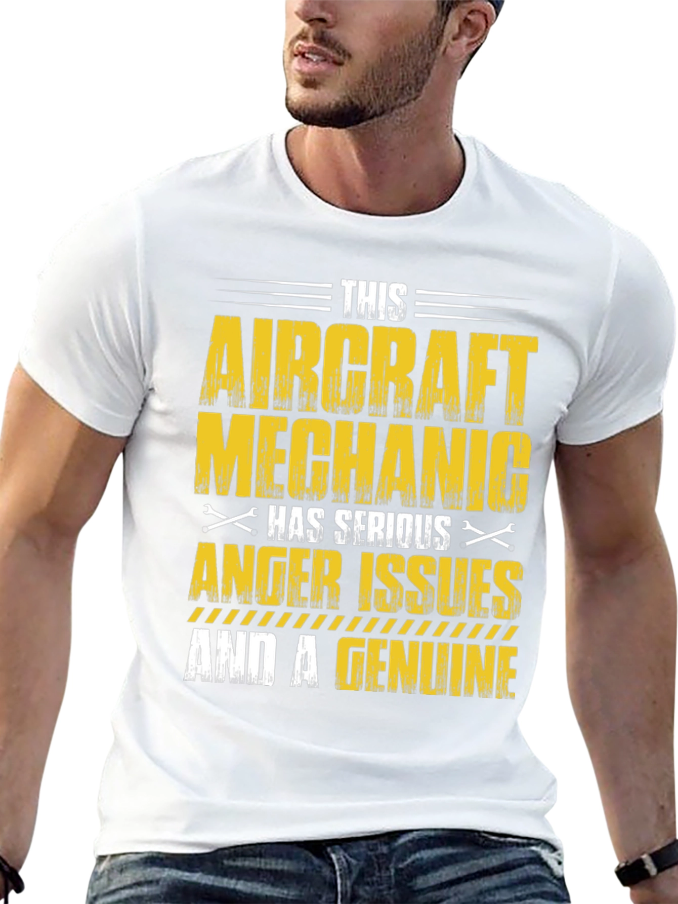 Aircraft Mechanic Anger Issues T-Shirt - 13