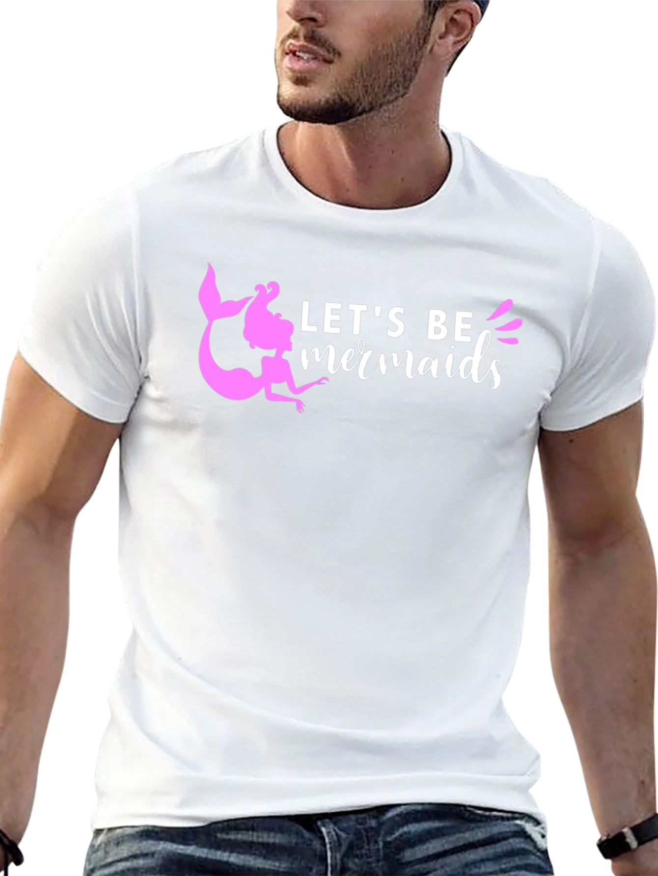 Let's Be Mermaids Graphic Tee - 13
