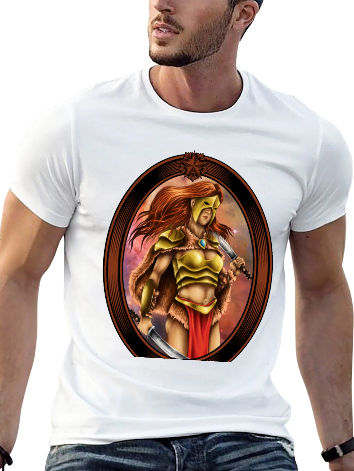Black Warrior Woman Graphic Tee view 13
