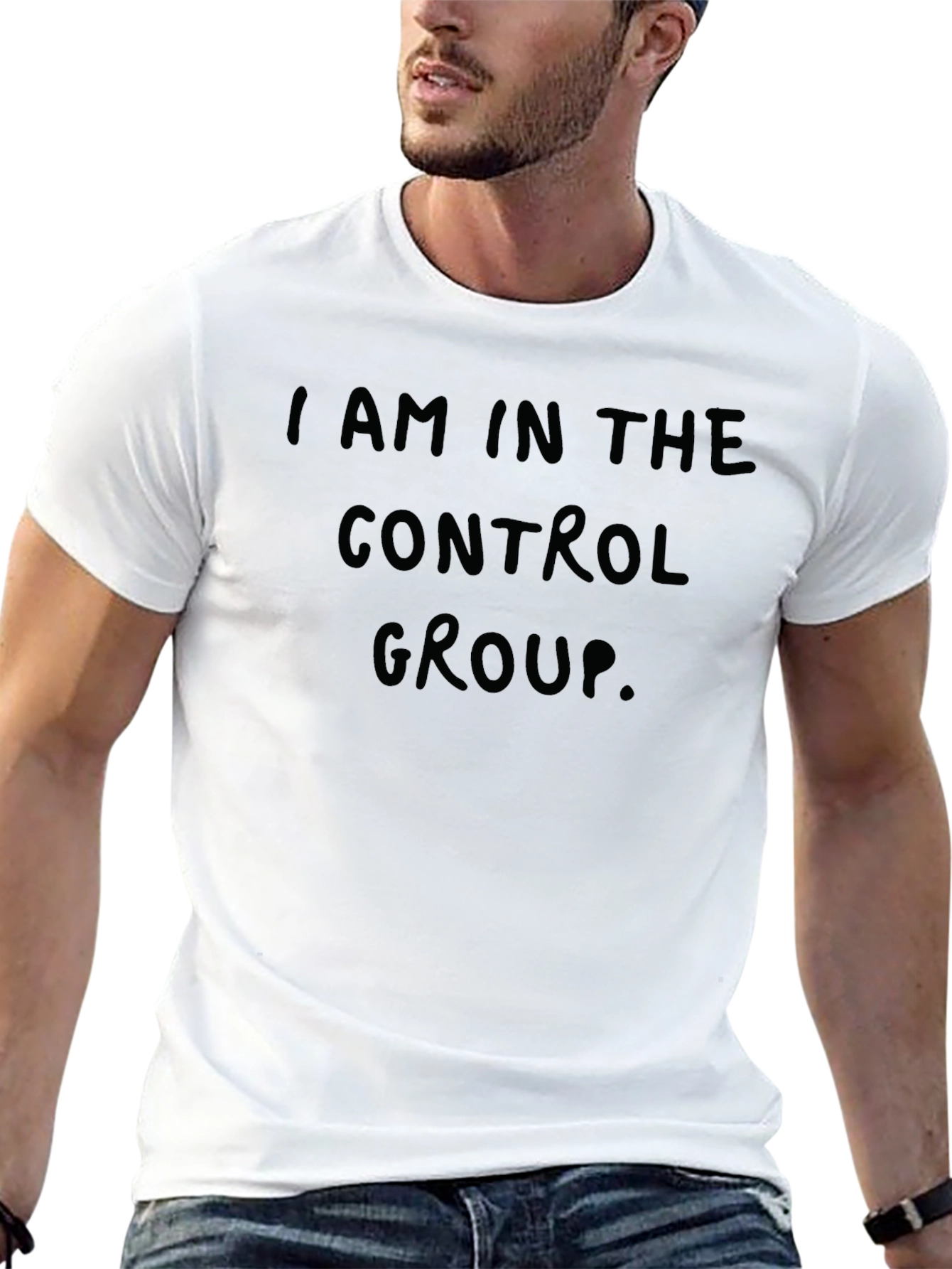 Black Control Group T-Shirt Funny Science Humor Tee view 13