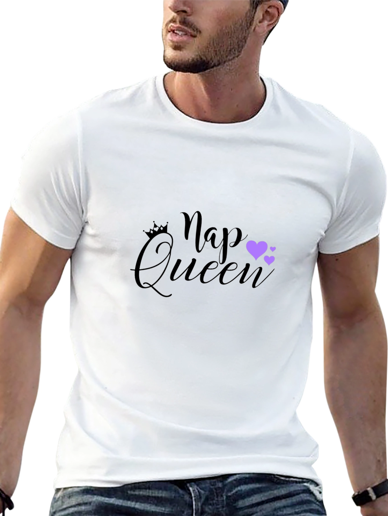 Black Nap Queen Black T-Shirt view 13