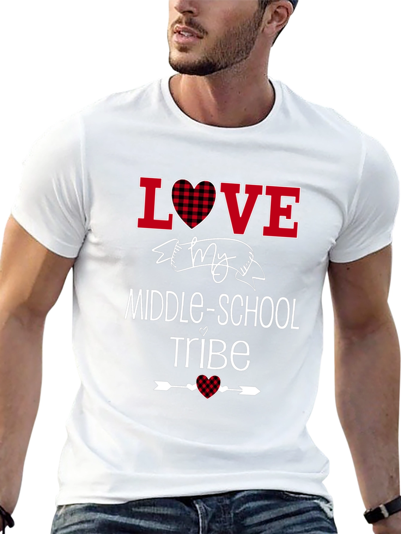 Black Love My Middle School Tribe Graphic Tee view 13