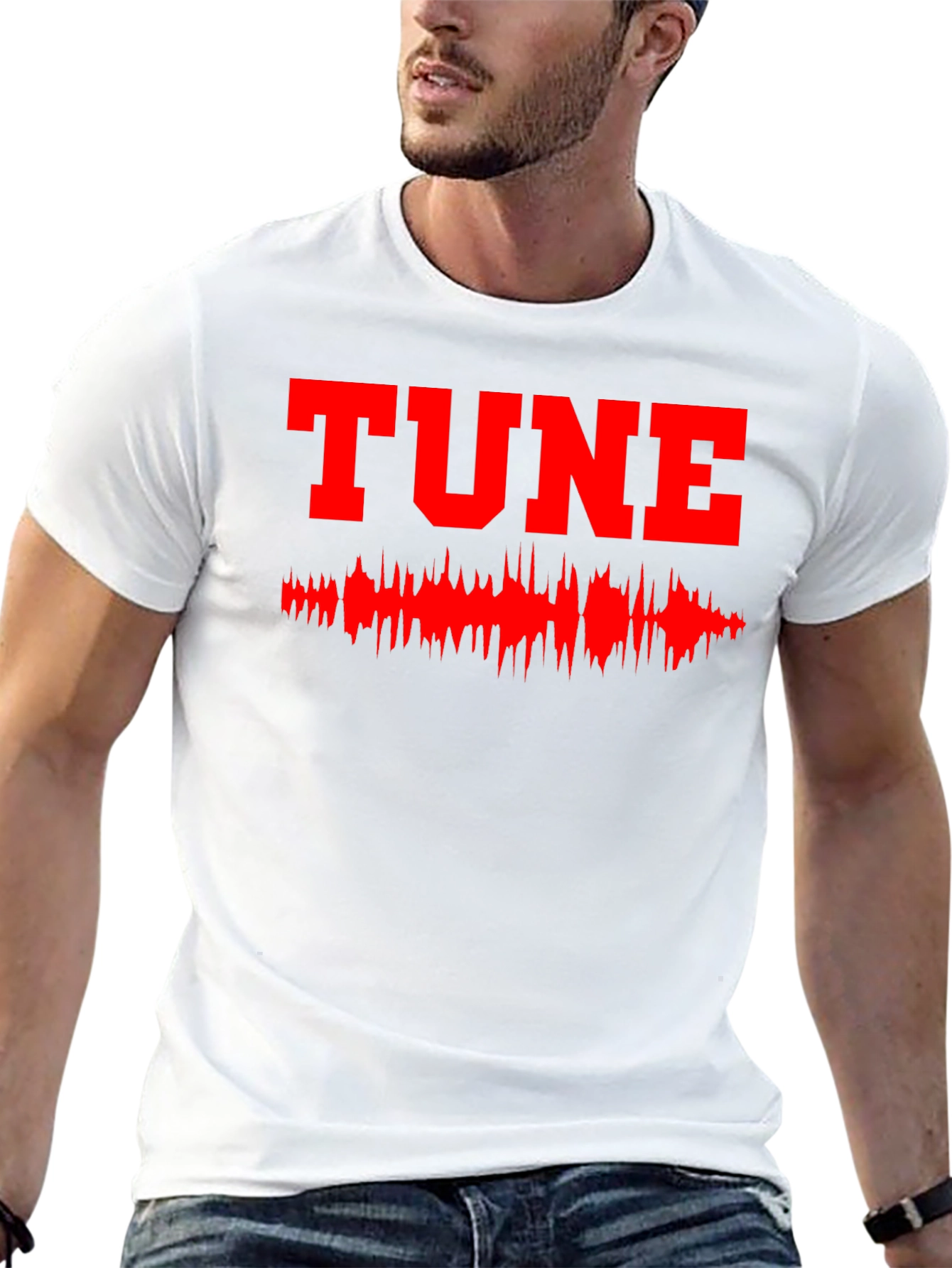 Black Tune Graphic Black T-Shirt view 13