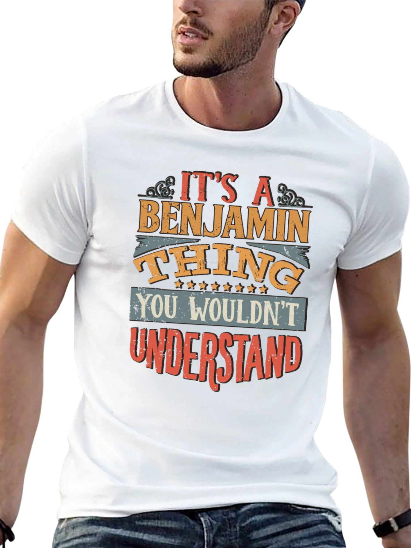 Black It's a Benjamin Thing - Graphic T-Shirt view 13