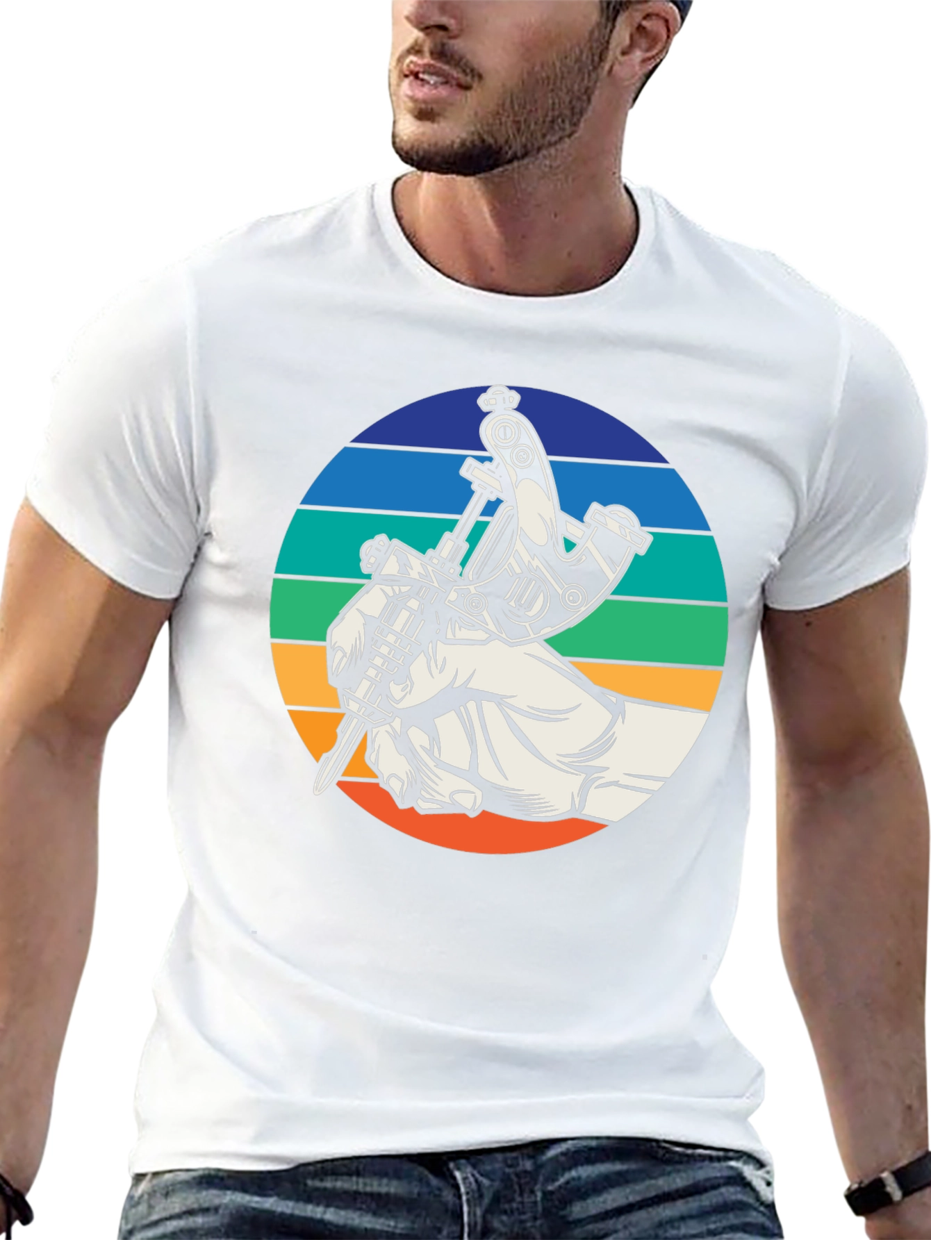 Tattoo Artist Graphic Tee - Unisex Black T-Shirt - 13