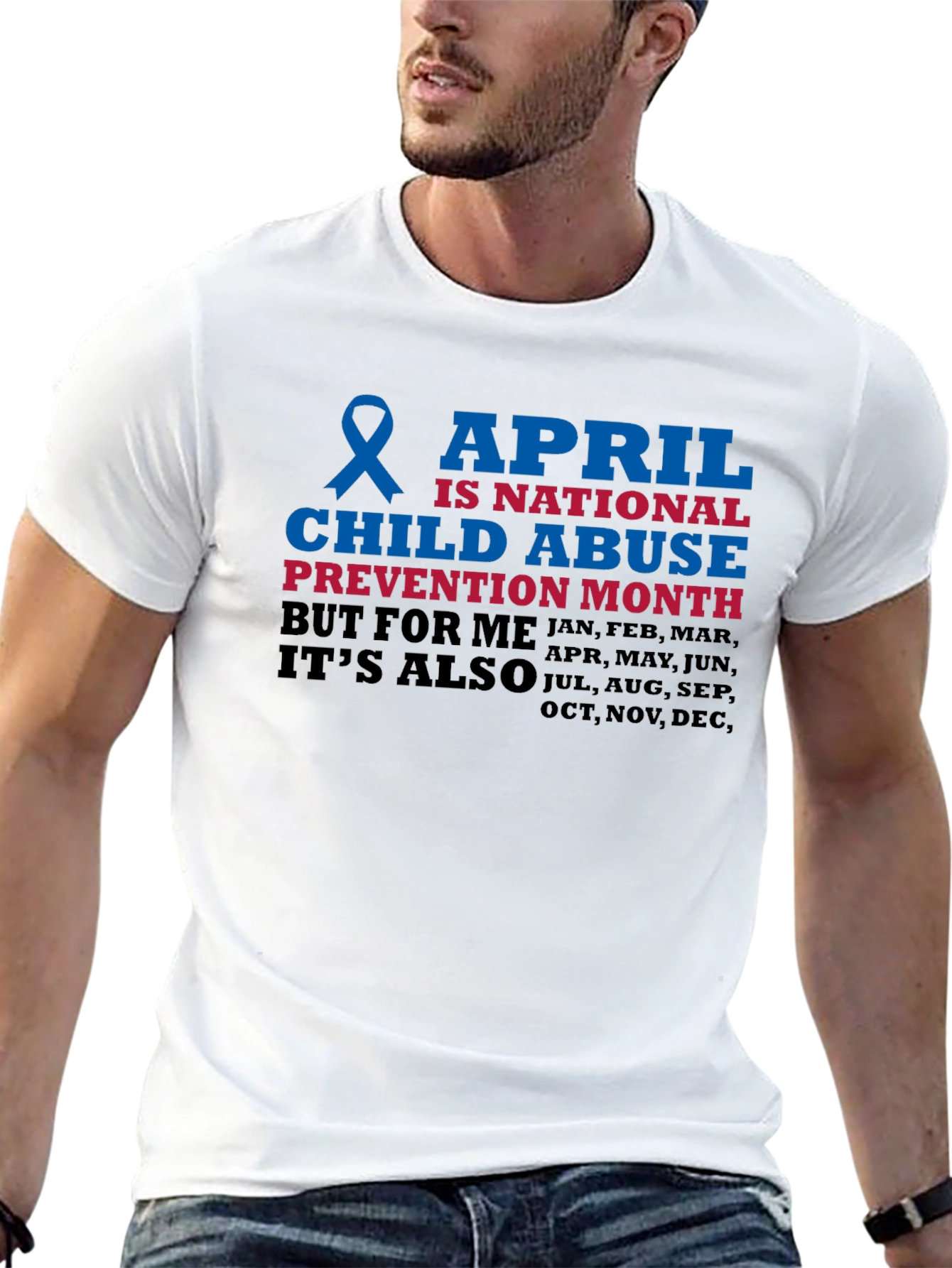 Child Abuse Awareness Month T-Shirt - 13