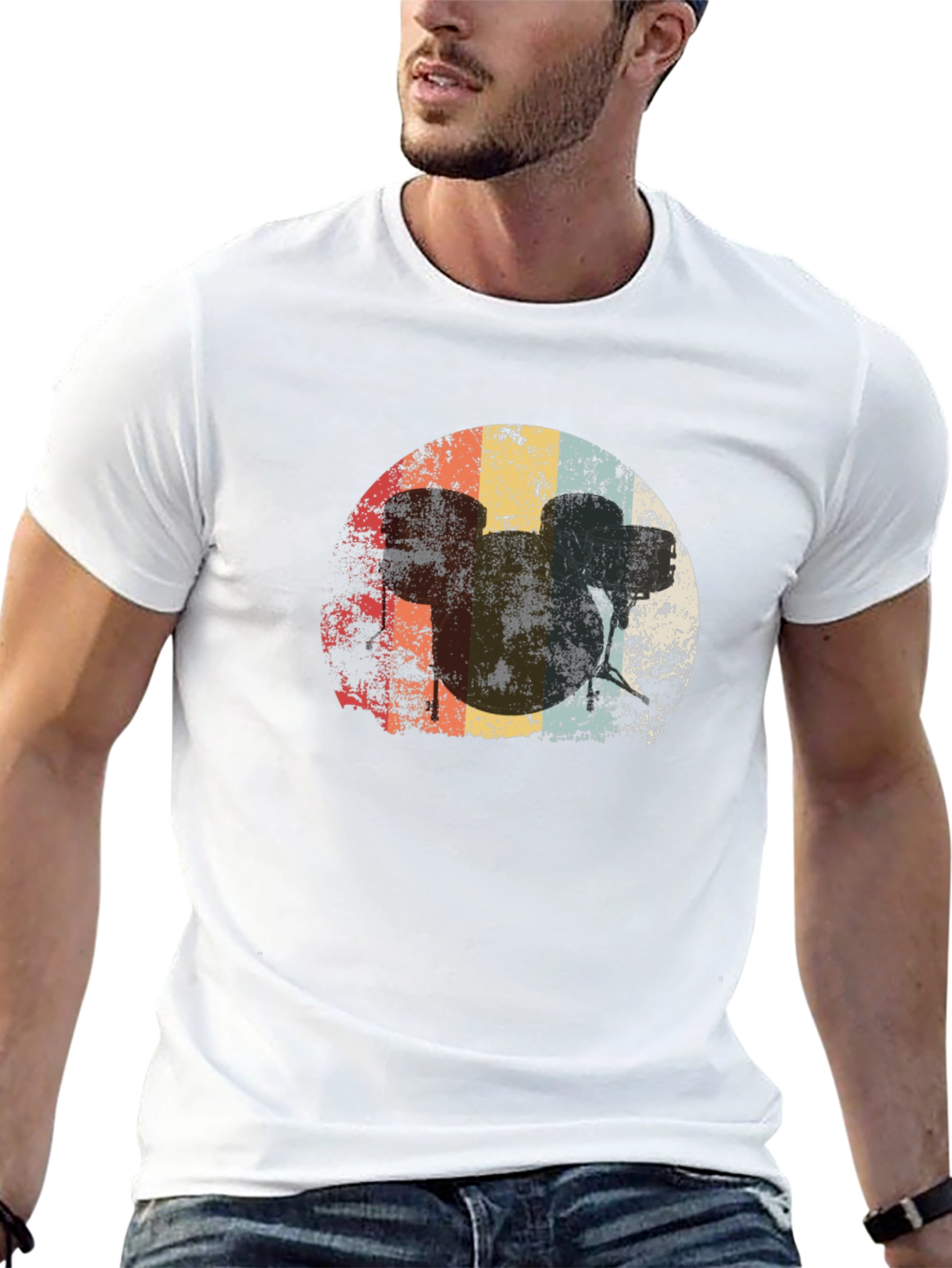 Retro Film Reel Graphic Tee - 13