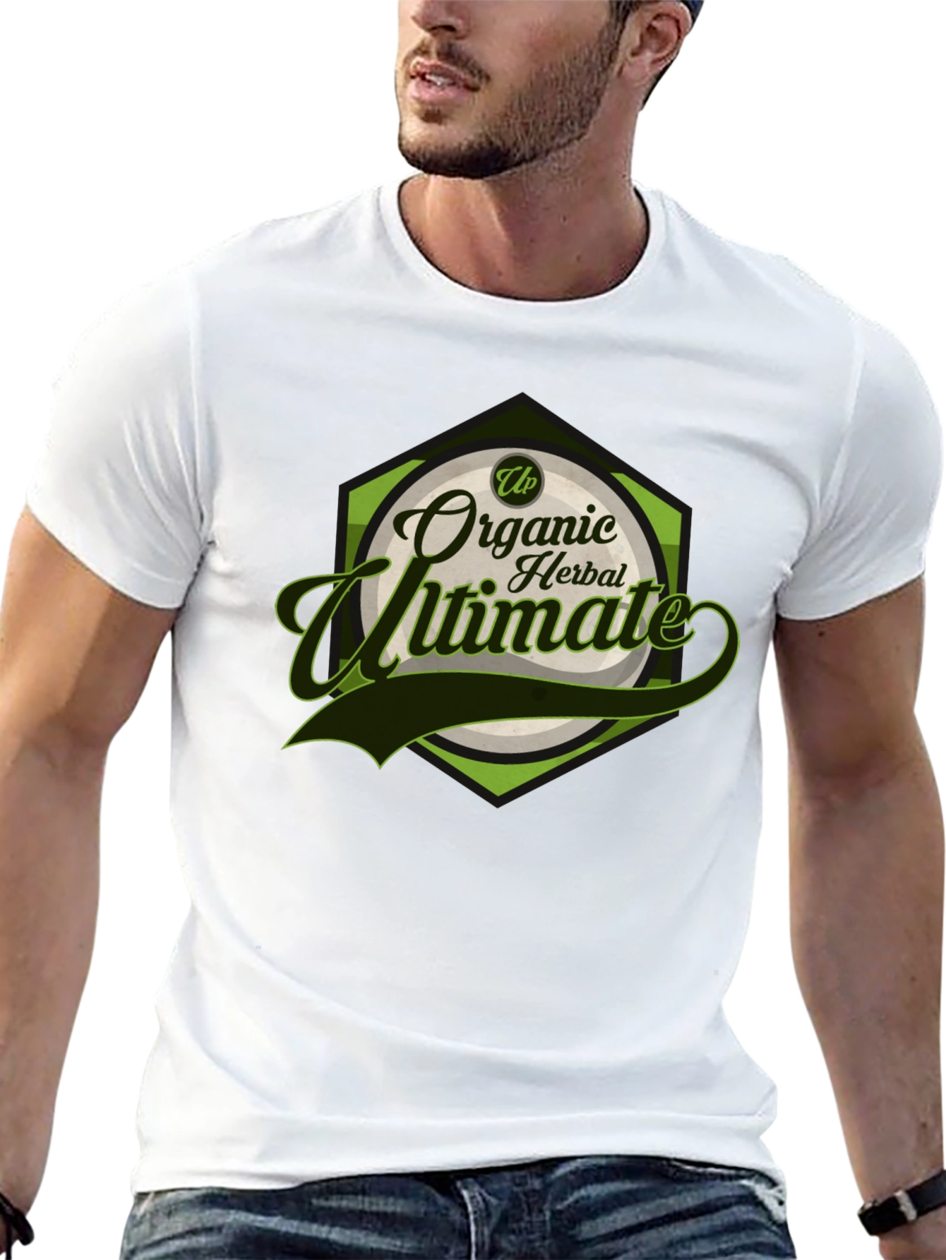 Black Organic Herbal Ultimate T-Shirt Black view 13