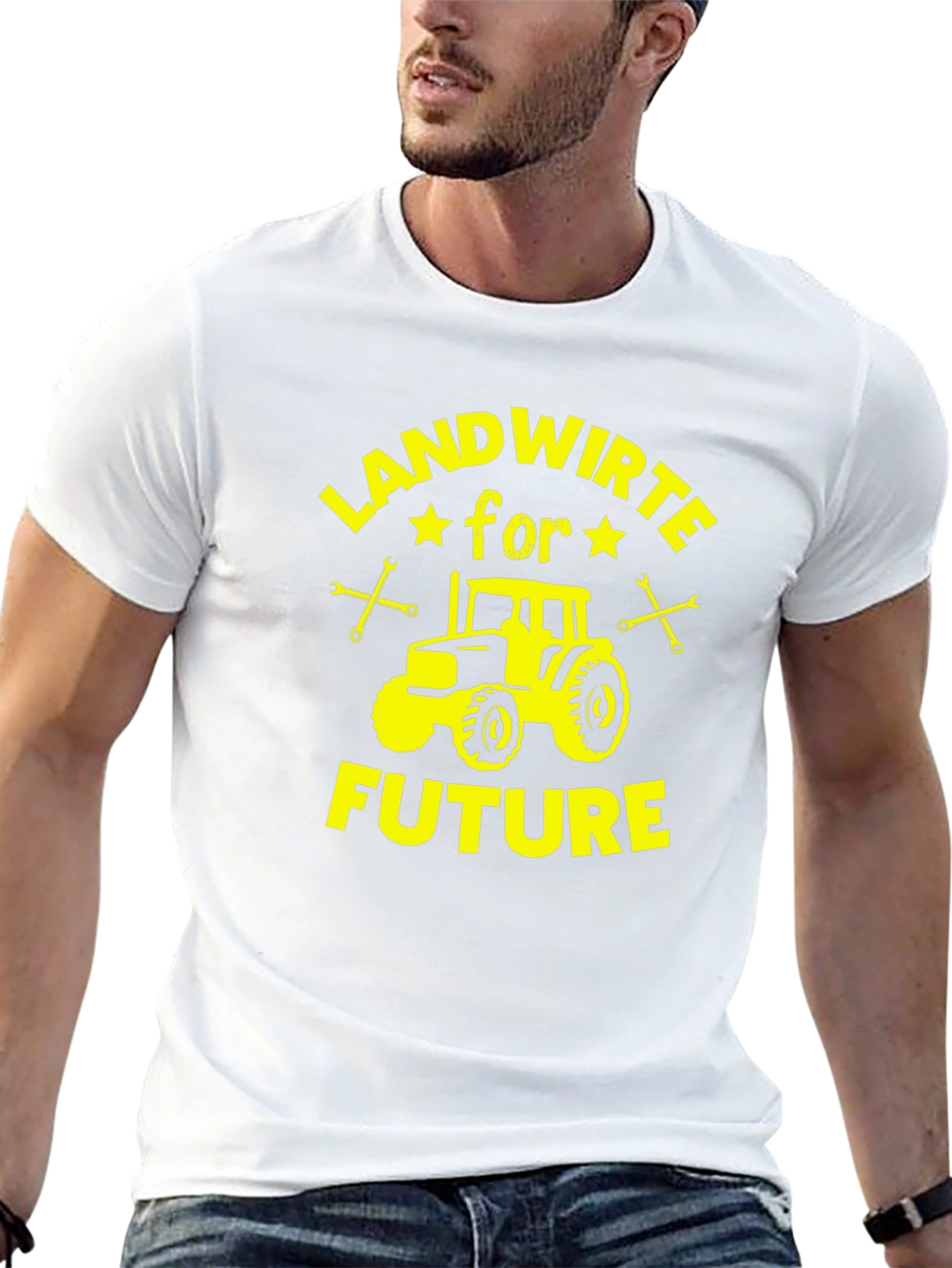 Landwirte for Future Tractor Graphic Tee - 13