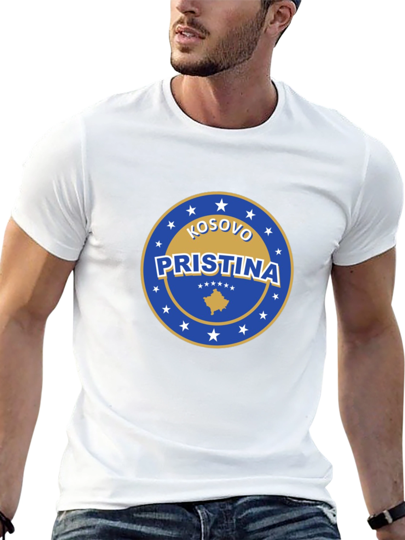 Kosovo Pristina Graphic T-Shirt - 13
