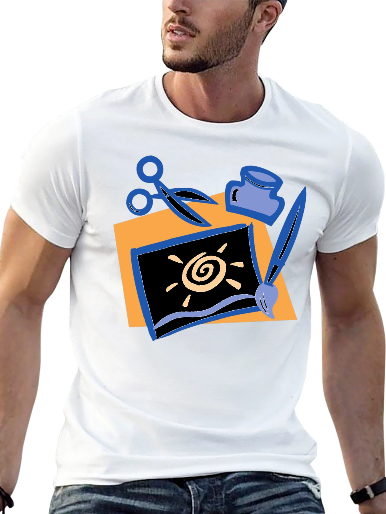 Art Studio Graphic T-Shirt - Artsy Style - 13