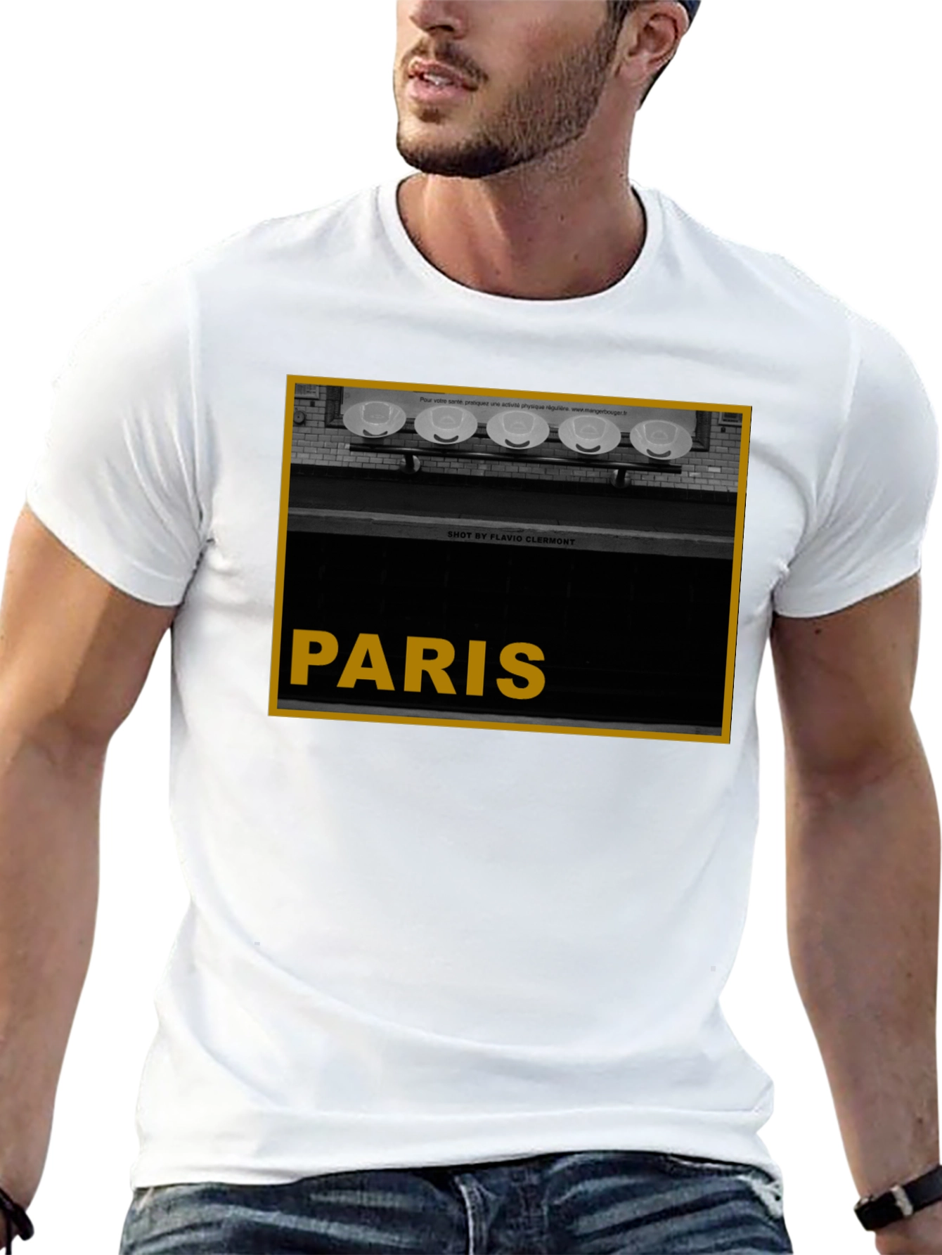 Black Paris Graphic Tee - Stylish City Souvenir view 13