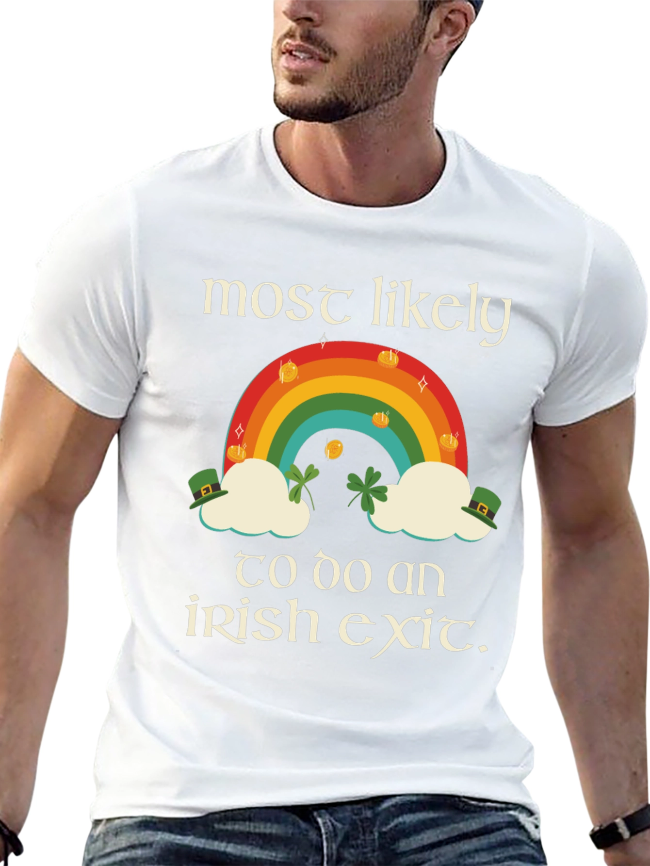 Black Irish Exit Graphic Tee view 13