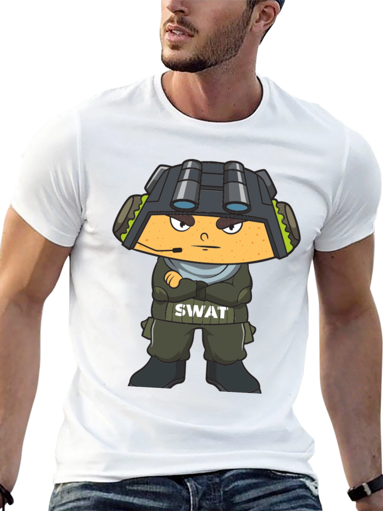 Black Taco SWAT Graphic T-Shirt view 13