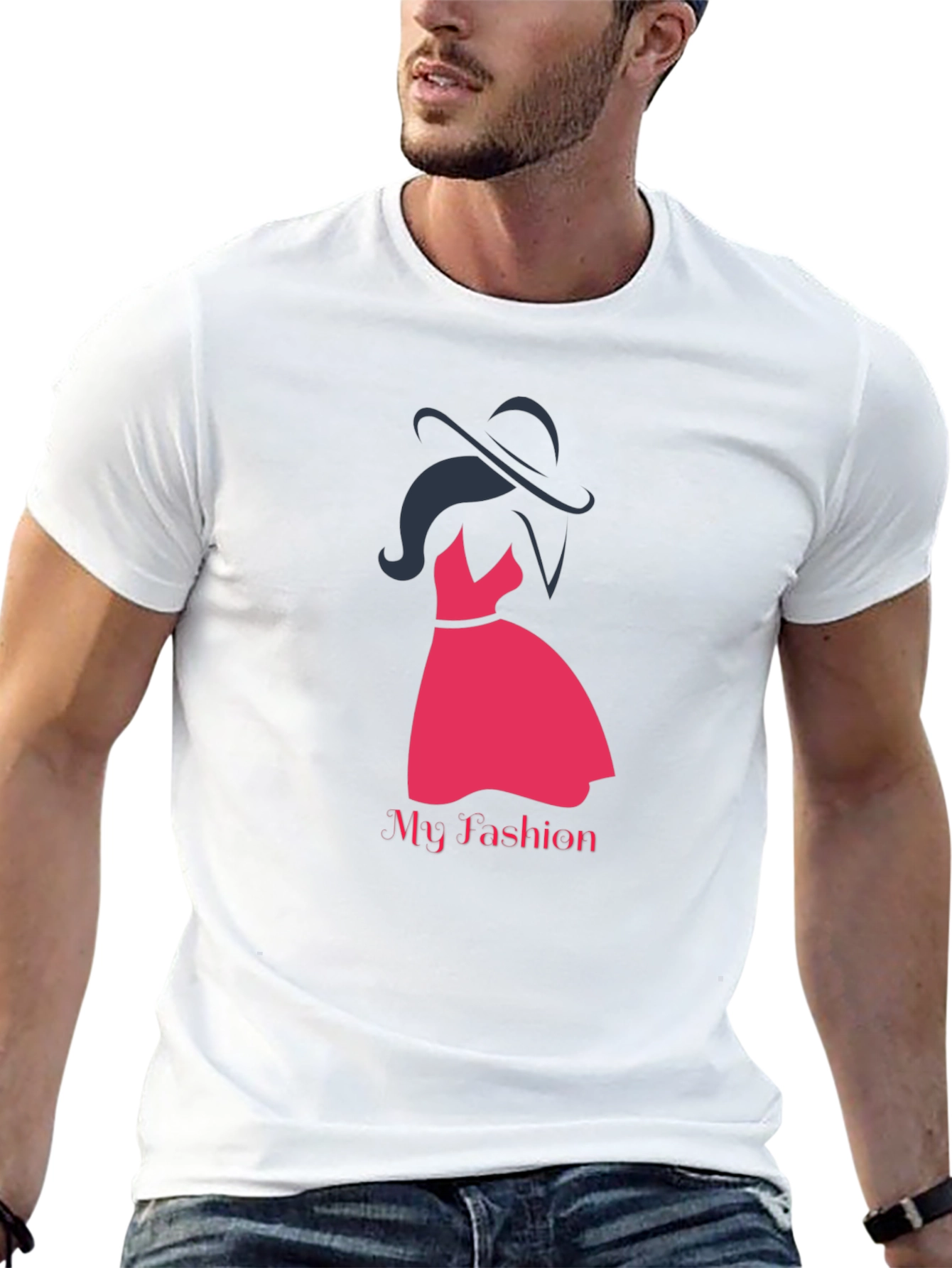 Black My Fashion Lady T-Shirt view 13