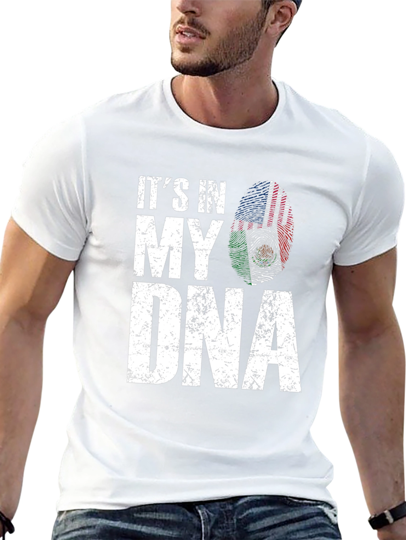 It's In My DNA - Dual Heritage Graphic Tee - 13
