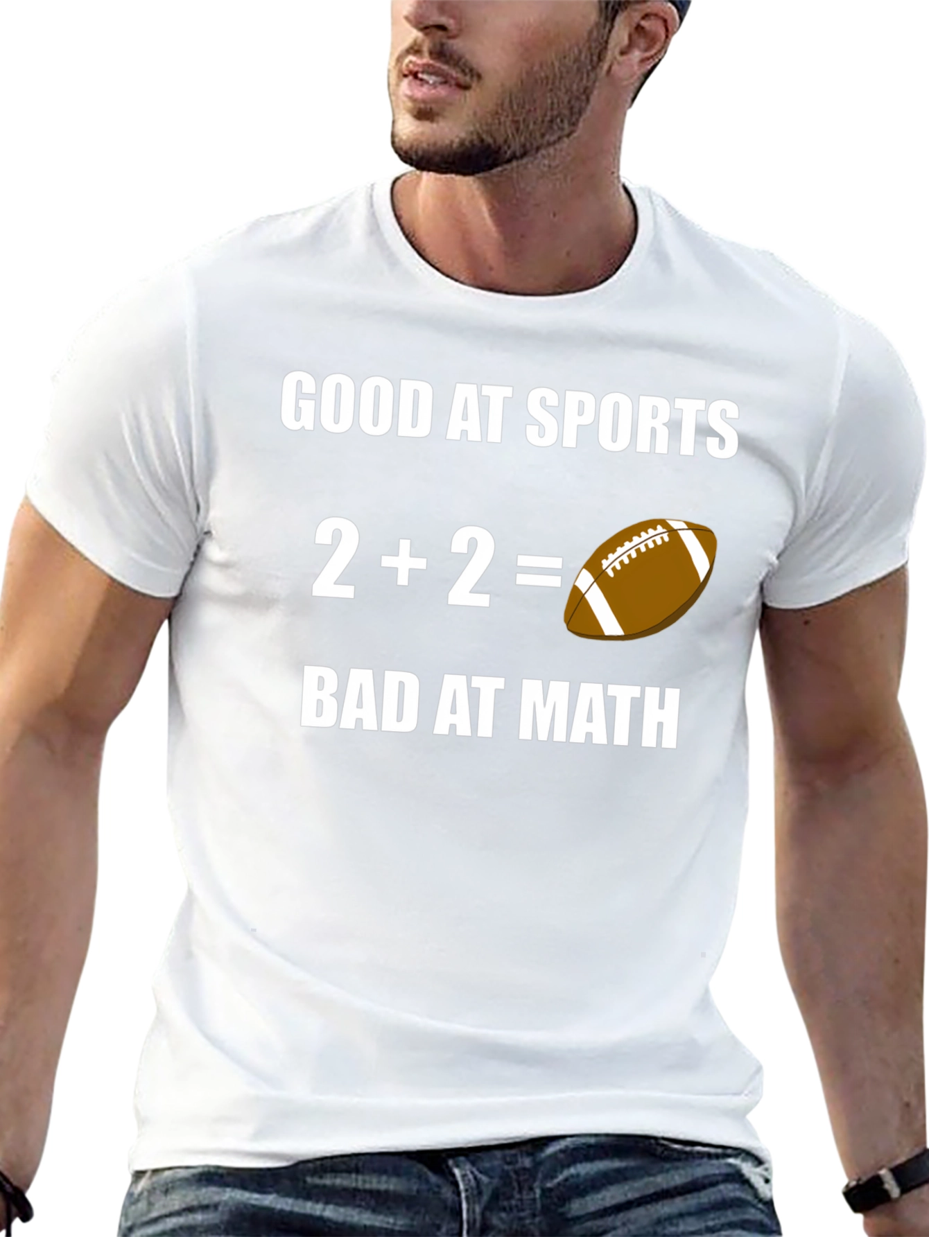 Black Funny Sports & Math T-Shirt view 13