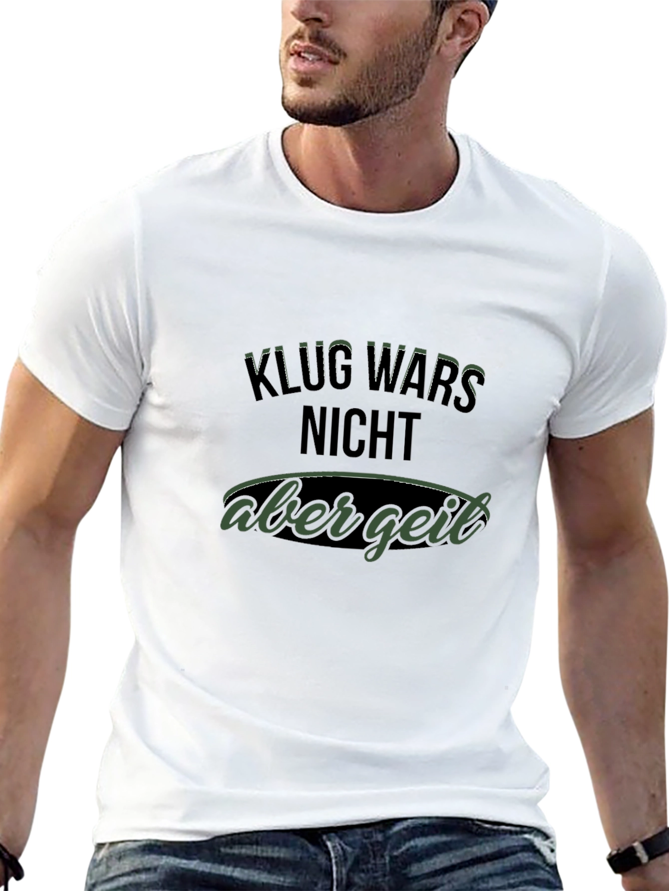 Black Klug Wars Nicht Aber Geil Graphic T-Shirt view 13