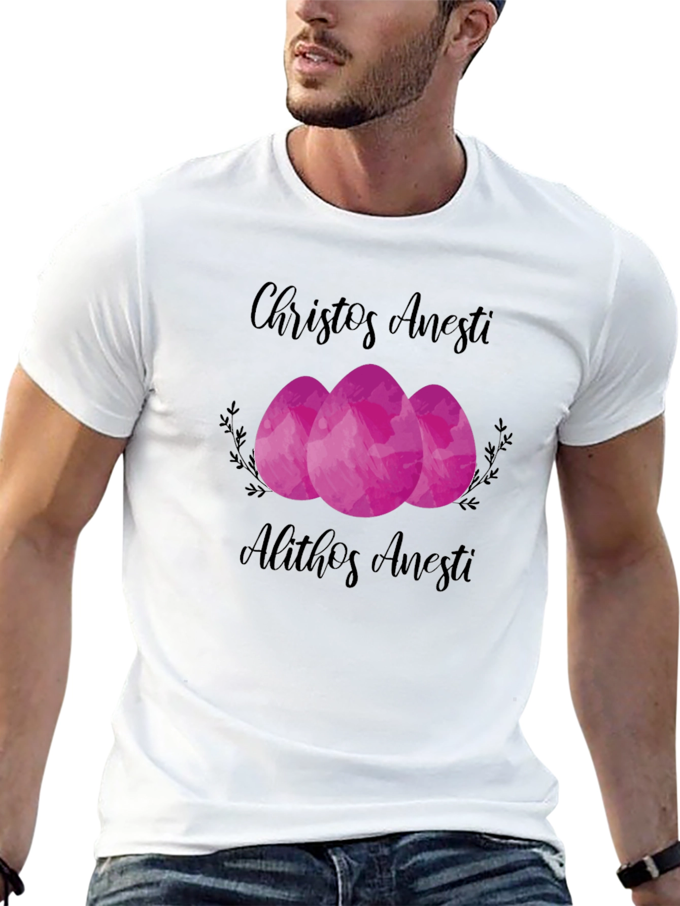 Christos Anesti Easter T-Shirt - Alithos Anesti - 13