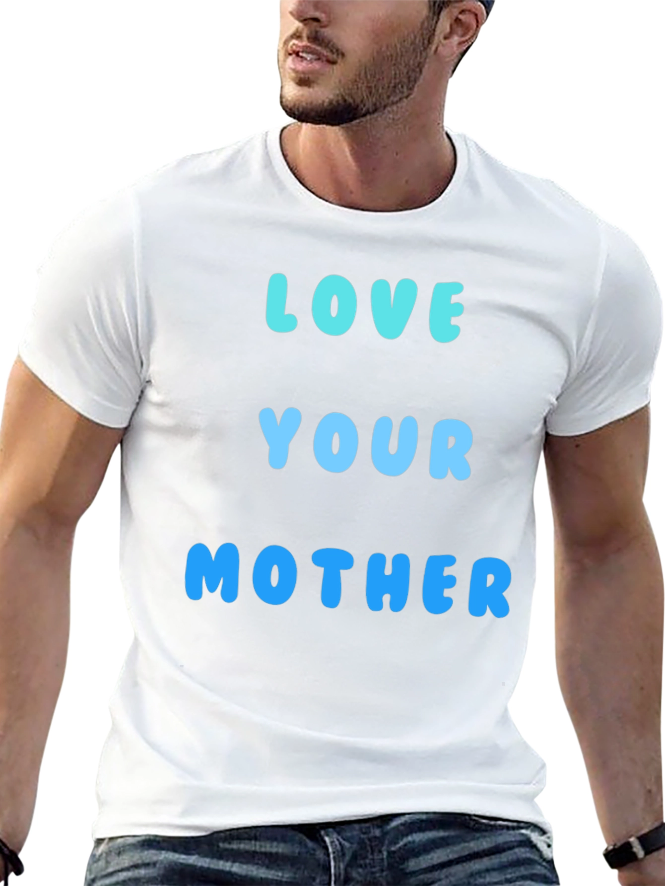 Black Love Your Mother Black T-Shirt view 13