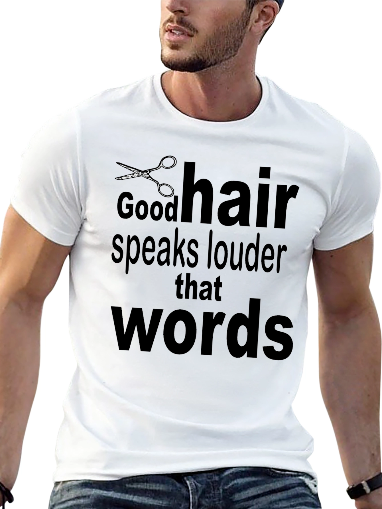 Black Good Hair Speaks Louder T-Shirt - Stylish & Trendy view 13