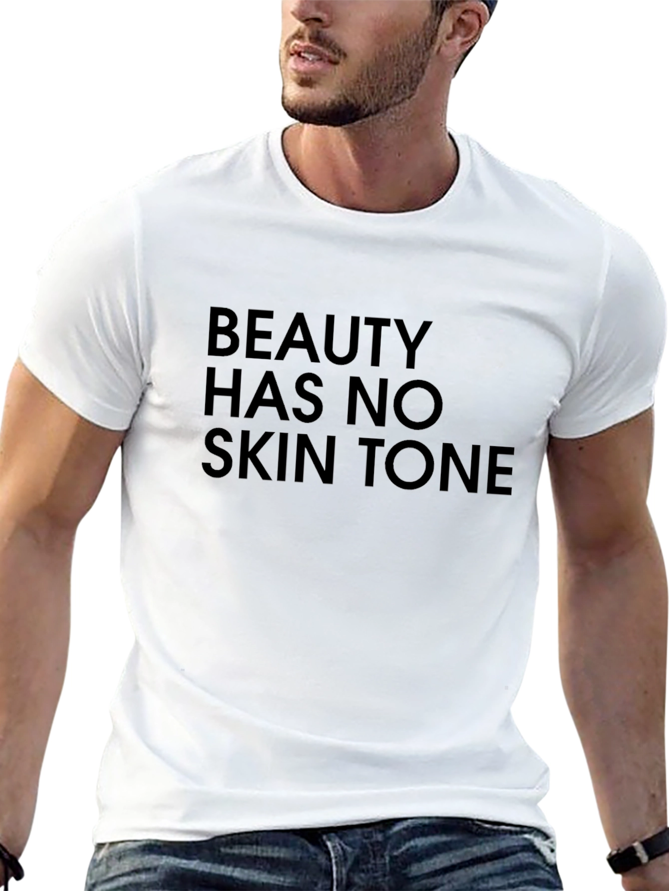Black Beauty Has No Skin Tone Graphic Tee view 13