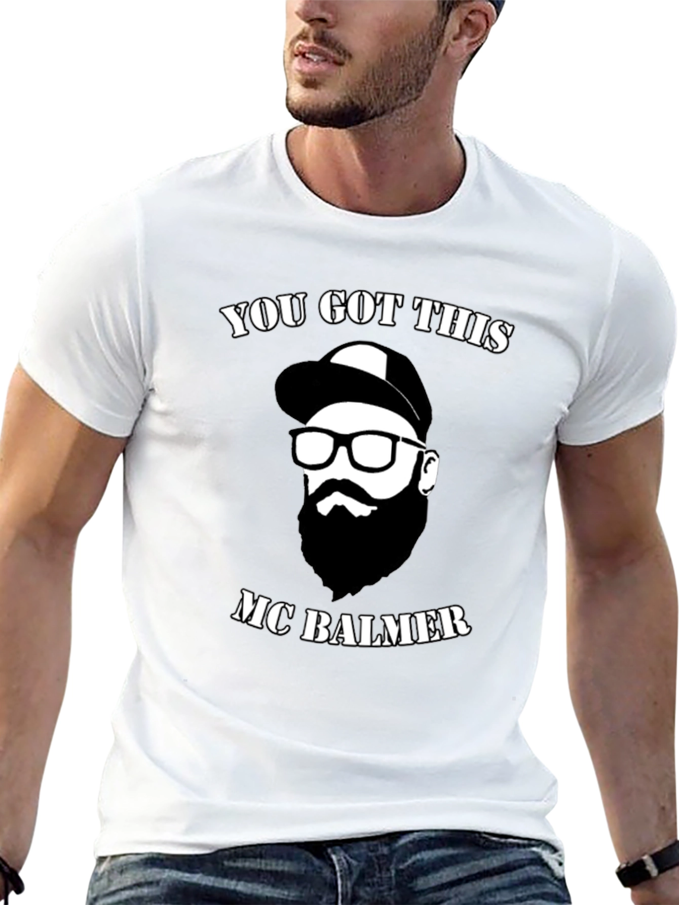 Black You Got This MC Balmer Graphic Tee view 13