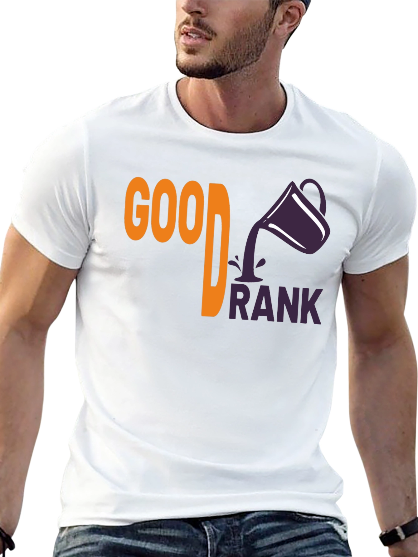 Black Good Drank T-Shirt - Stylish Graphic Tee view 13